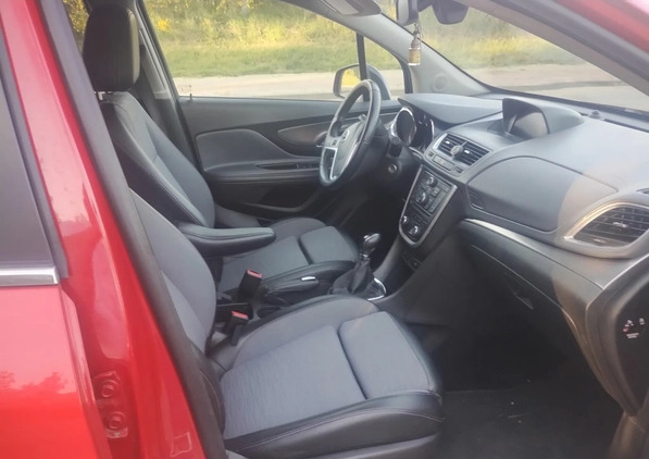 Opel Mokka cena 42900 przebieg: 139765, rok produkcji 2015 z Chrzanów małe 254